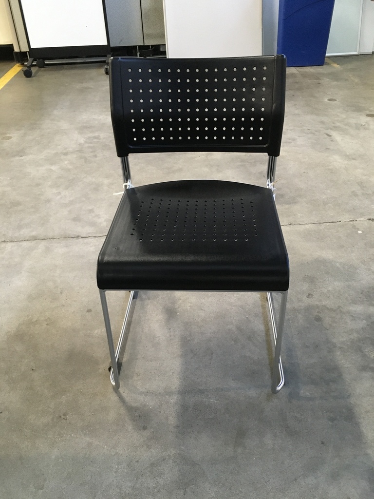 Black Stack Chair