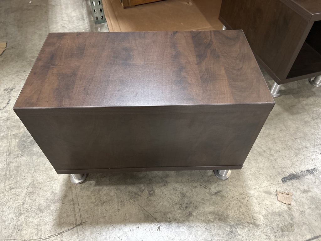 Occasional Table - Cube 13"x25" Mahogany