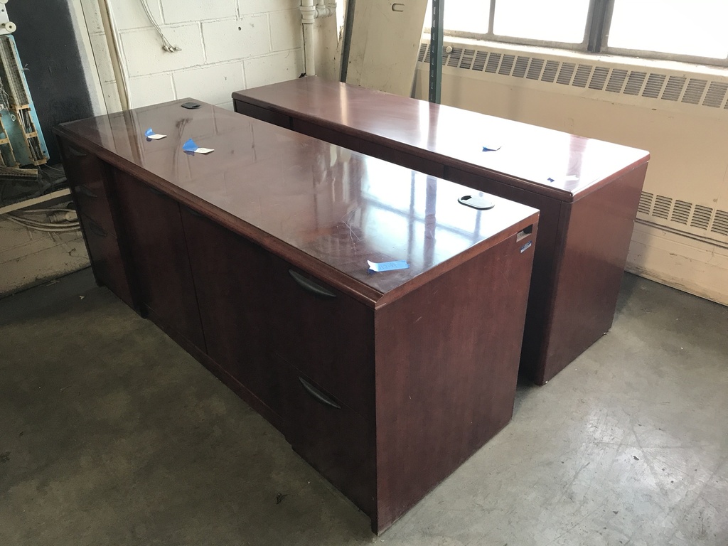 72" Storage Credenza- Cherry