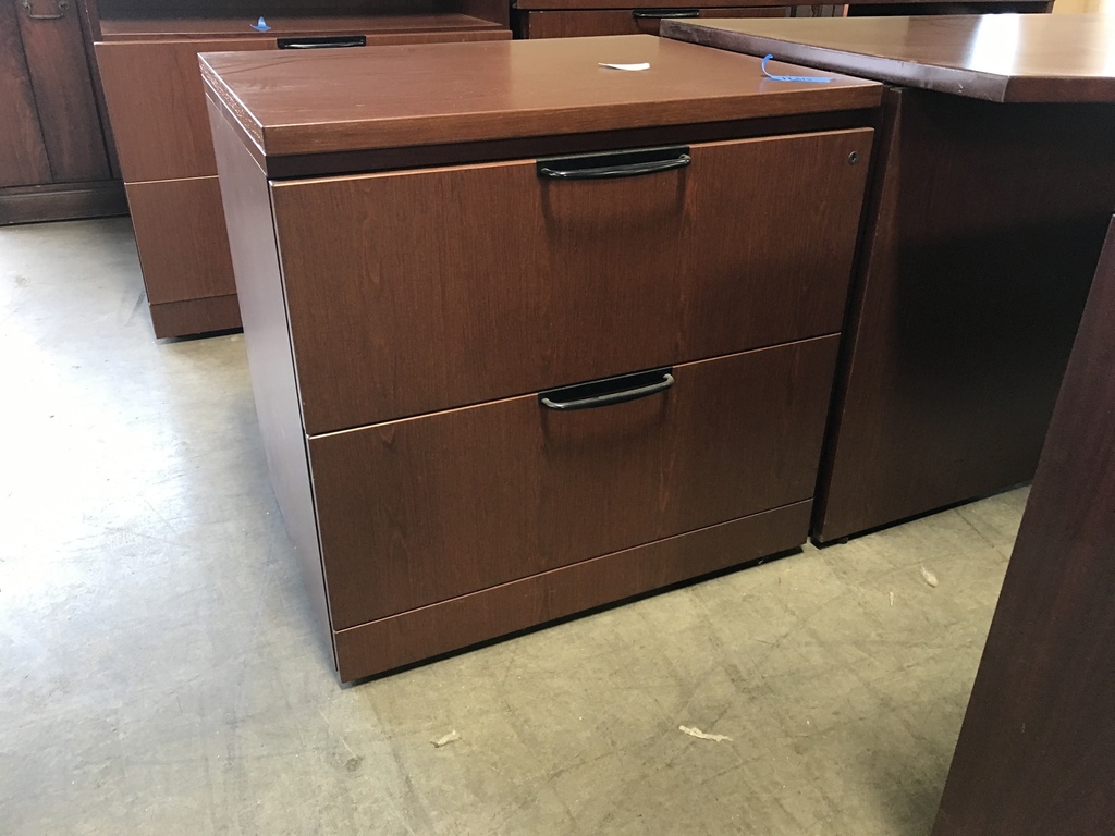 30" 2 Drawer Lateral- Cherry