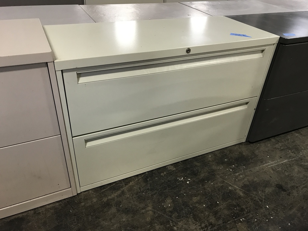 42"- 2 Drawer Lateral- Putty