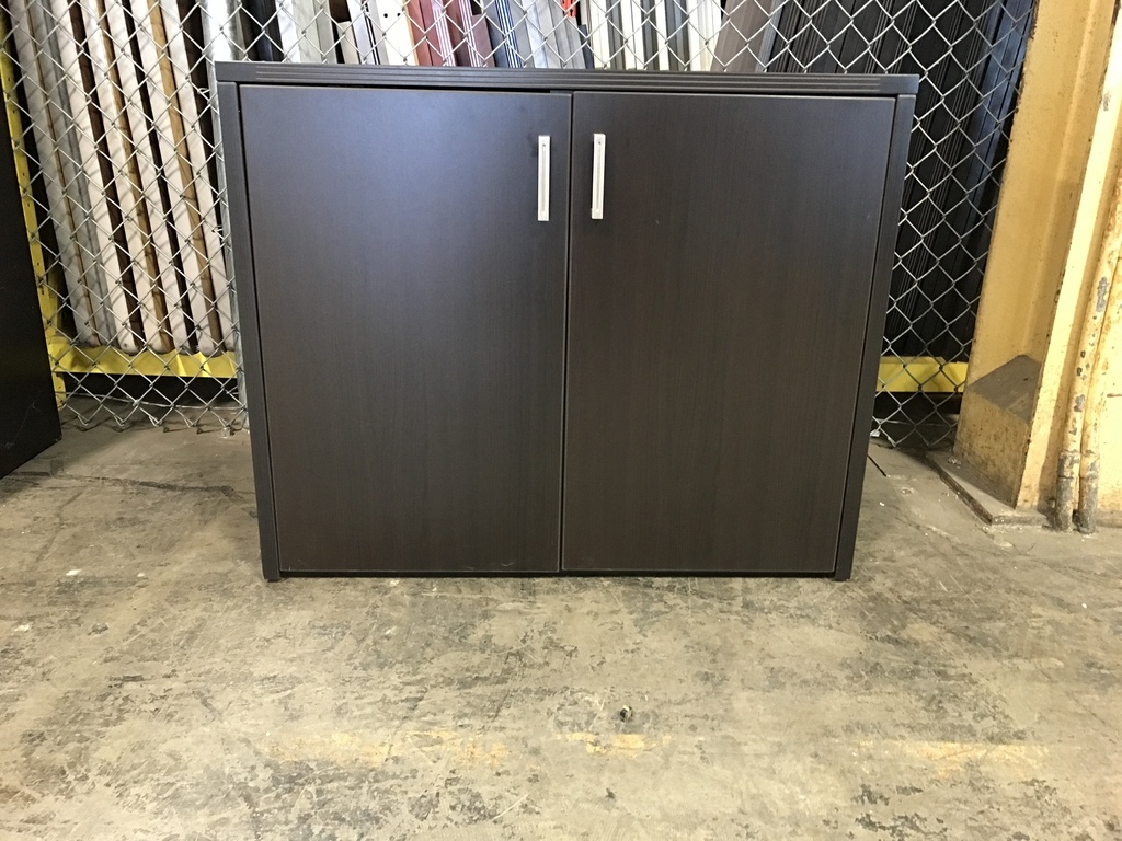 36" espresso storage cabinet 