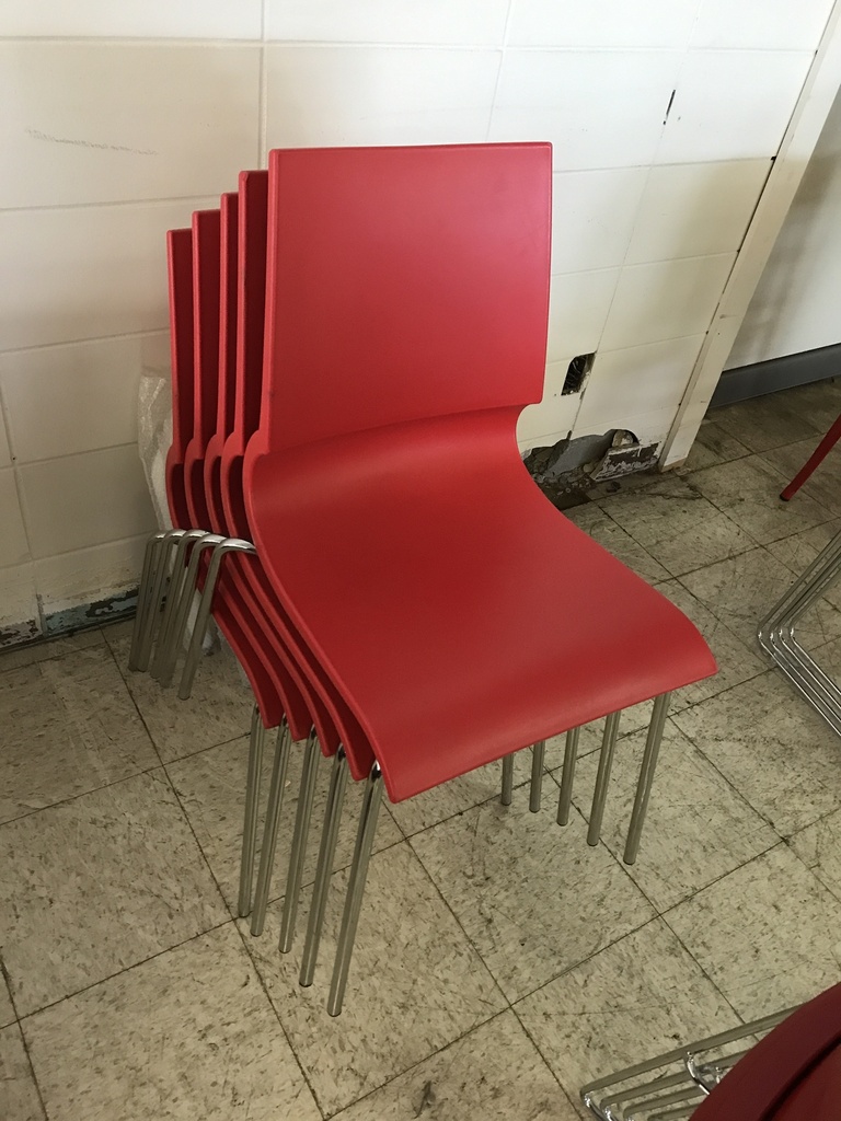 Red Stack Chair