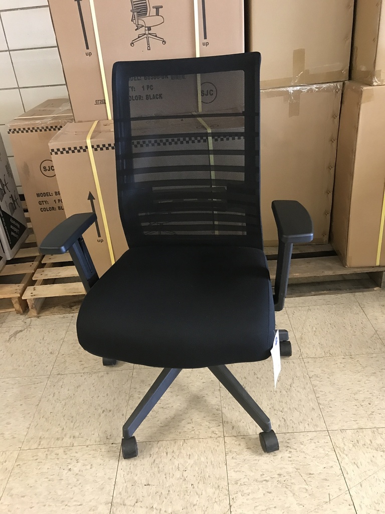 Boss B6566 Horizontal Mesh Back Task Chair, Synchro-Tilt Mechanism