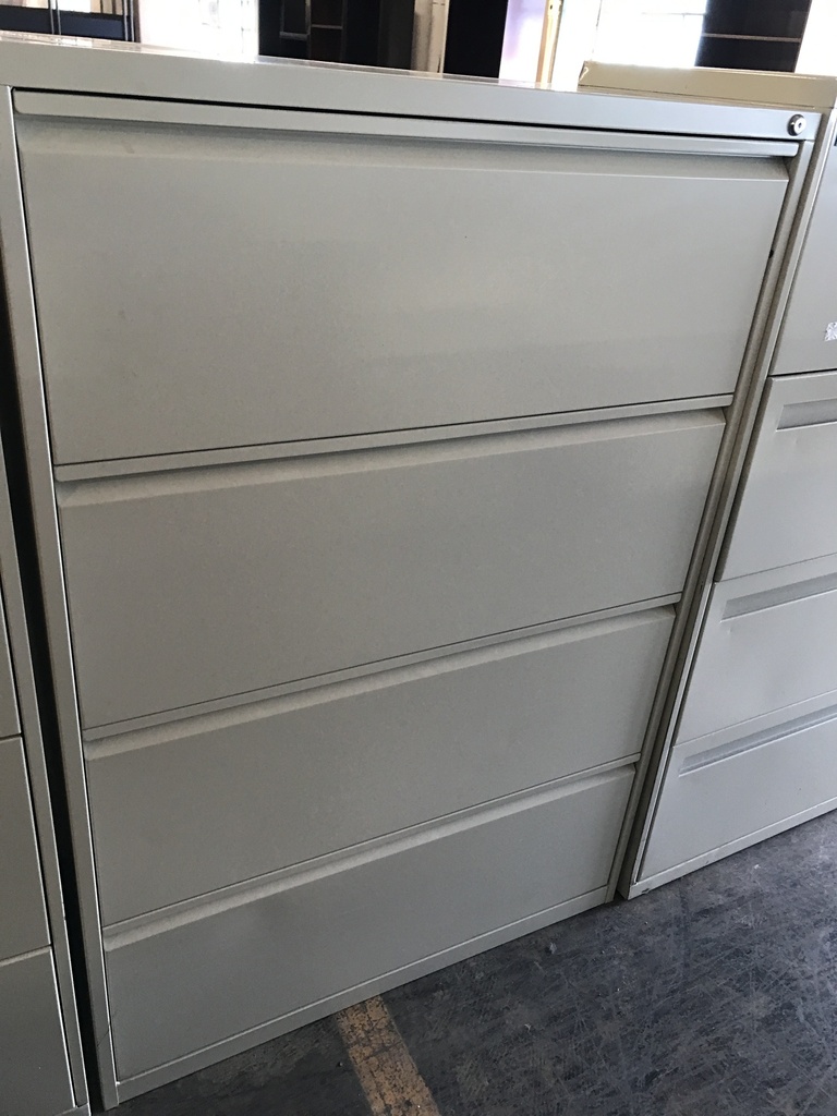 35" 4 Drawer Lateral Putty