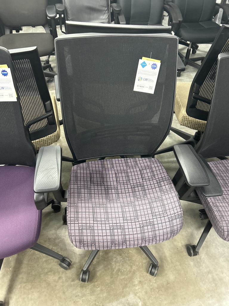 Sit on It Amplify Task Chair Purple