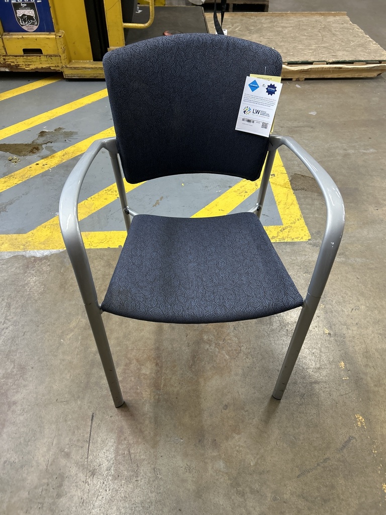 Navy Blue Brayton International Stackable Side Chair 