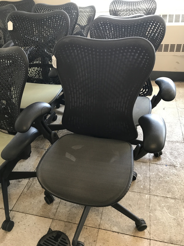 Herman Miller Mirra Task chair-Grey mesh back