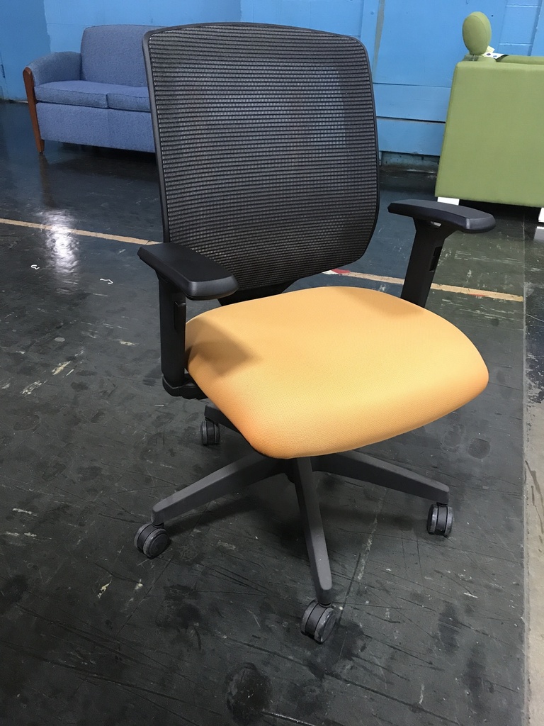 Compel Kudos Task Chair orange seat