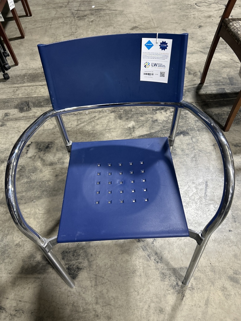 Segis Breeze Cafe Chair - Blue