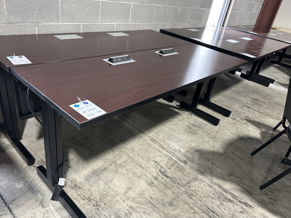 24x72 Versteel Training Table w/Power