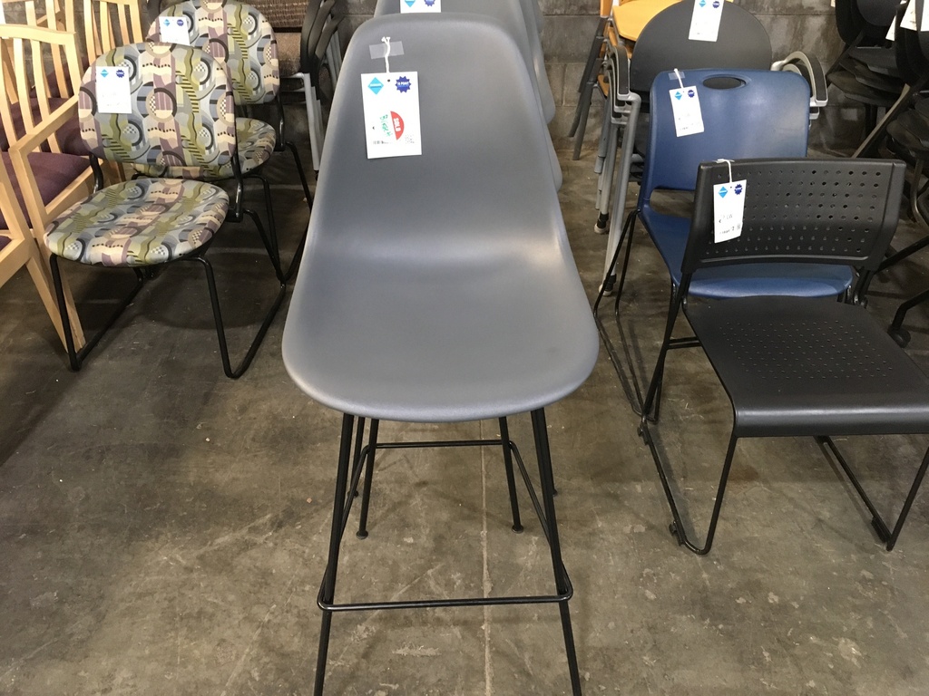 Gray Cafe stools