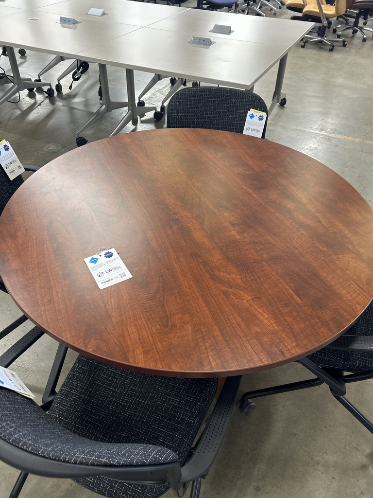 Dark Cherry 42" Rd Table