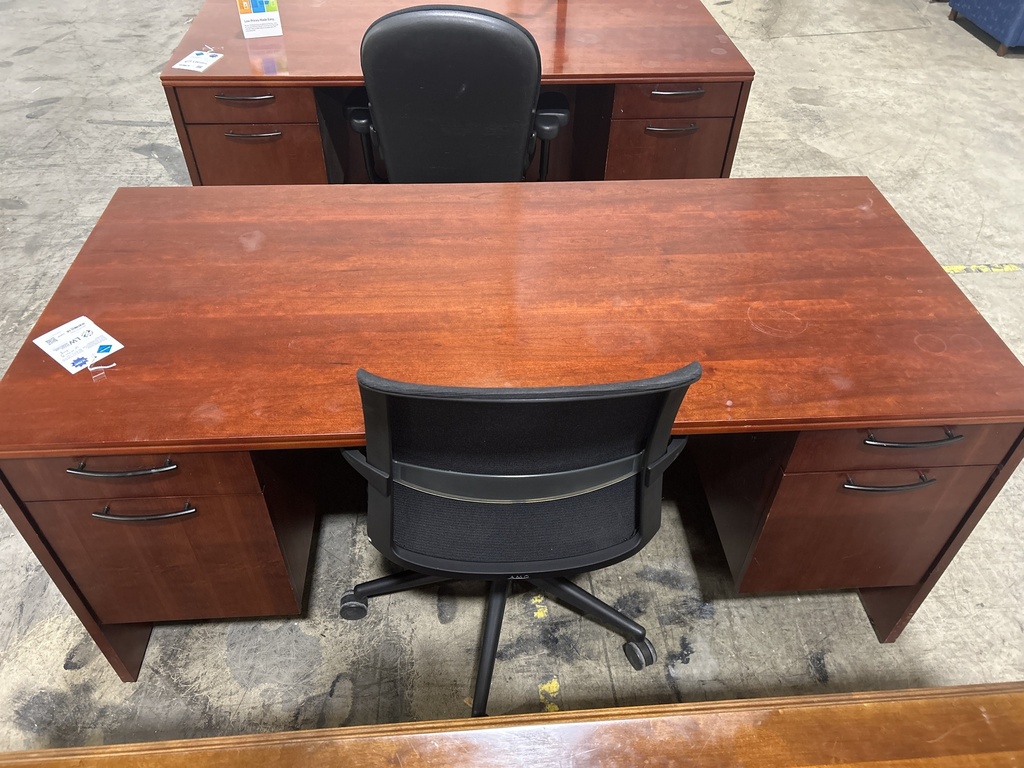 30x66 Paoli Desk- Mahogany