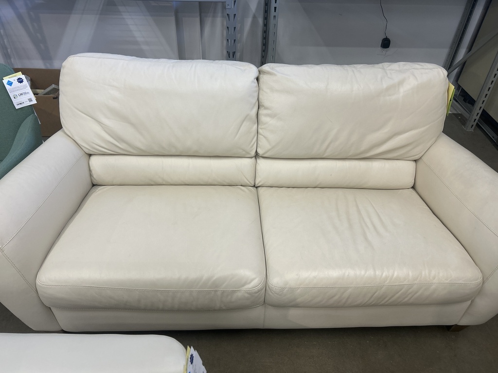 Sofa (White Leather) 