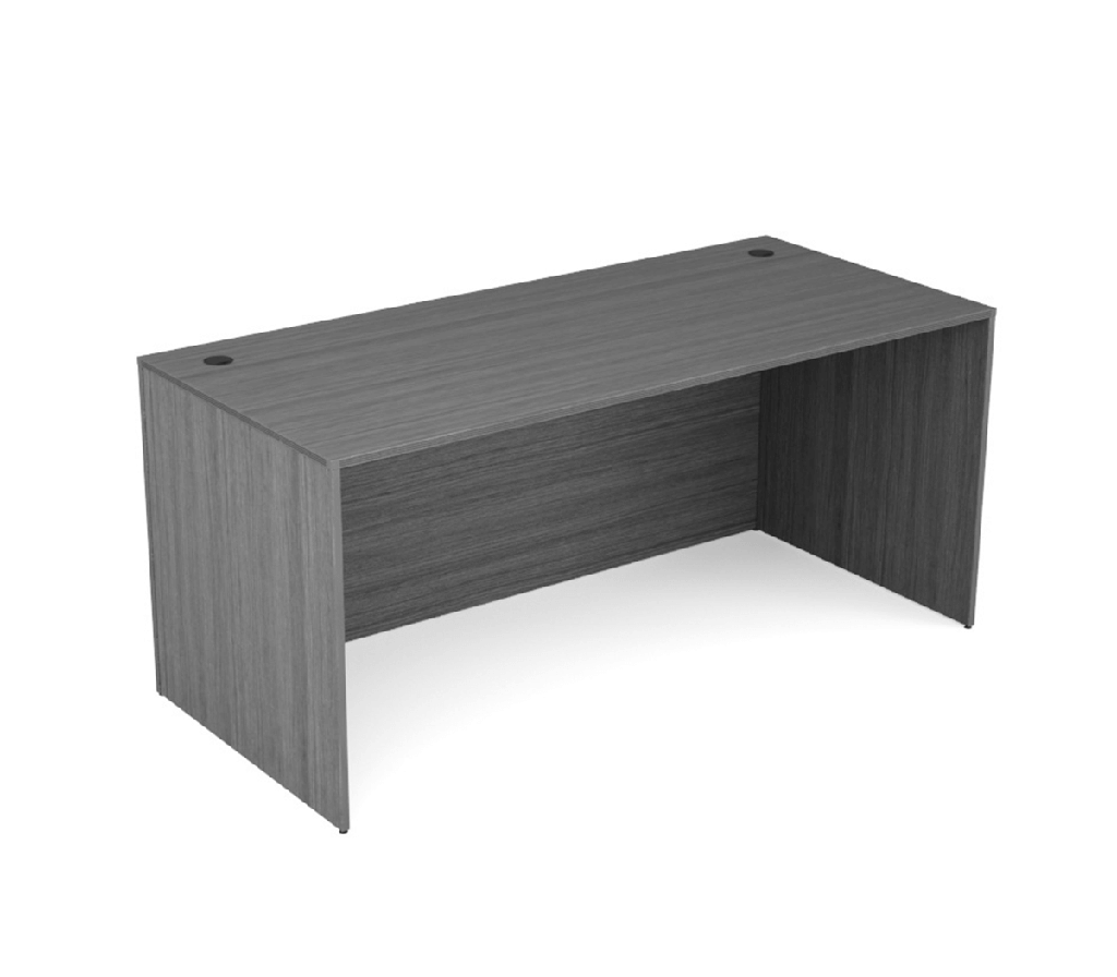 Euroline 30x66 desk shell Grey