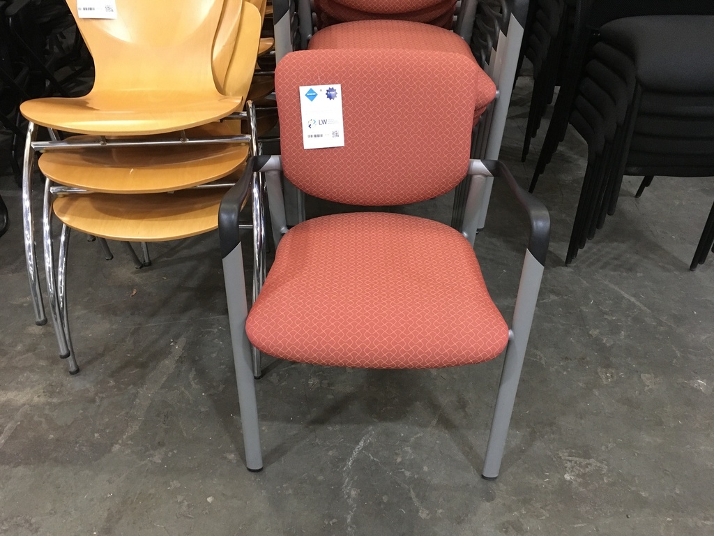 OFS Orange Stack Chair