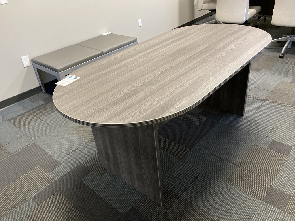 Euroline Racetrack Conference Table 6' Grey