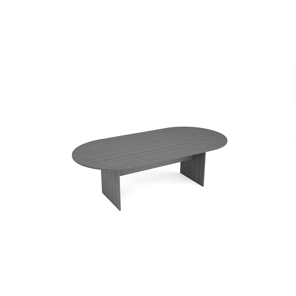 Euroline Racetrack Conference Table 8' Grey