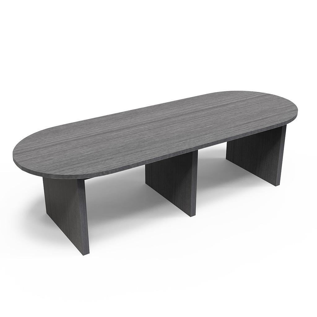 Euroline Racetrack Conference Table 10' Grey