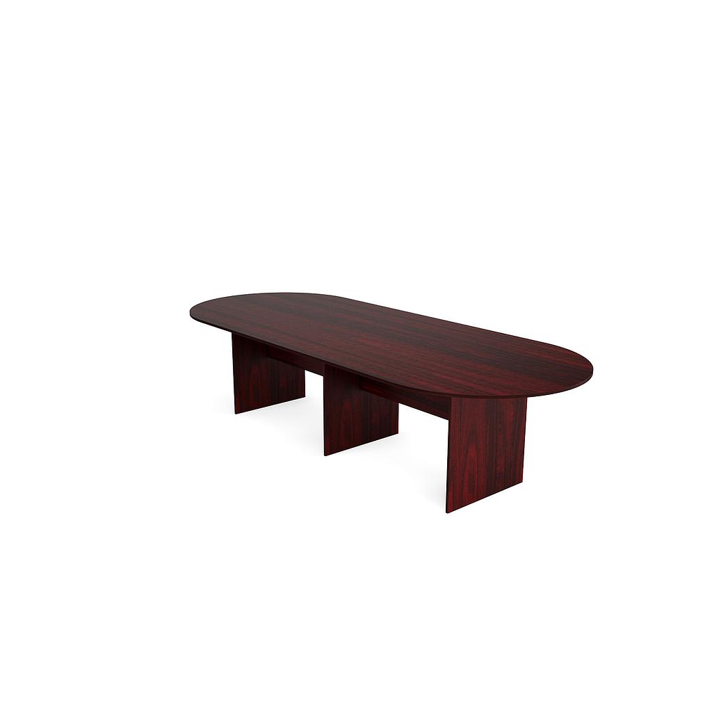 Euroline Racetrack Conference Table 12' Mahogany