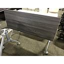 Euroline 24x72 Grey Nesting Wheeled Training Table