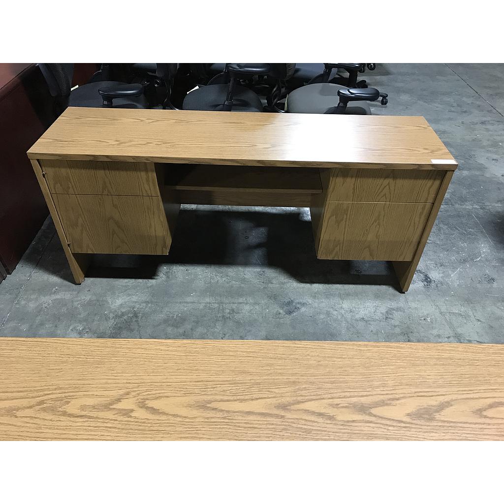 20x66 Oak Credenza