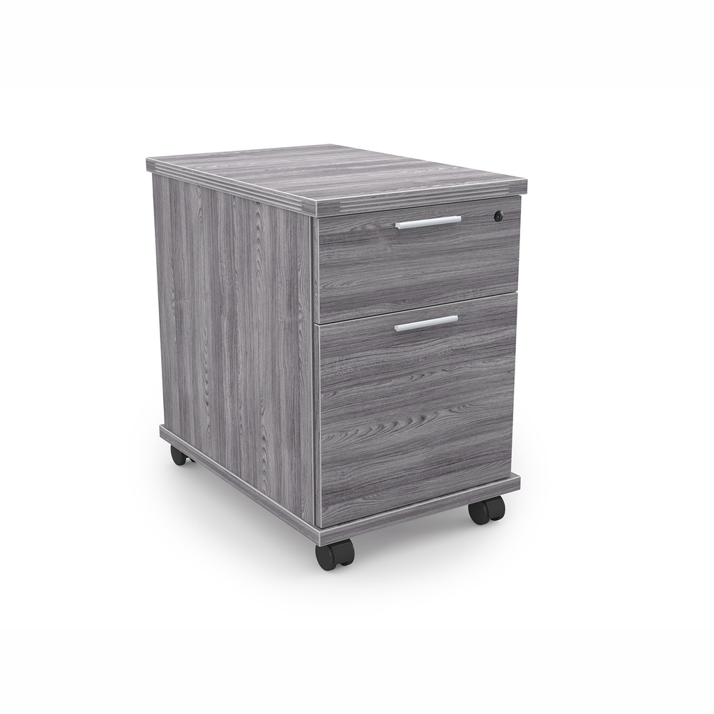 Euroline Mobile Box File Pedestal Grey