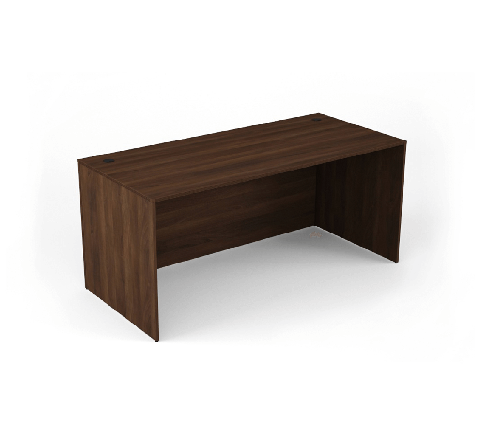 Euroline 30x66 desk shell Walnut