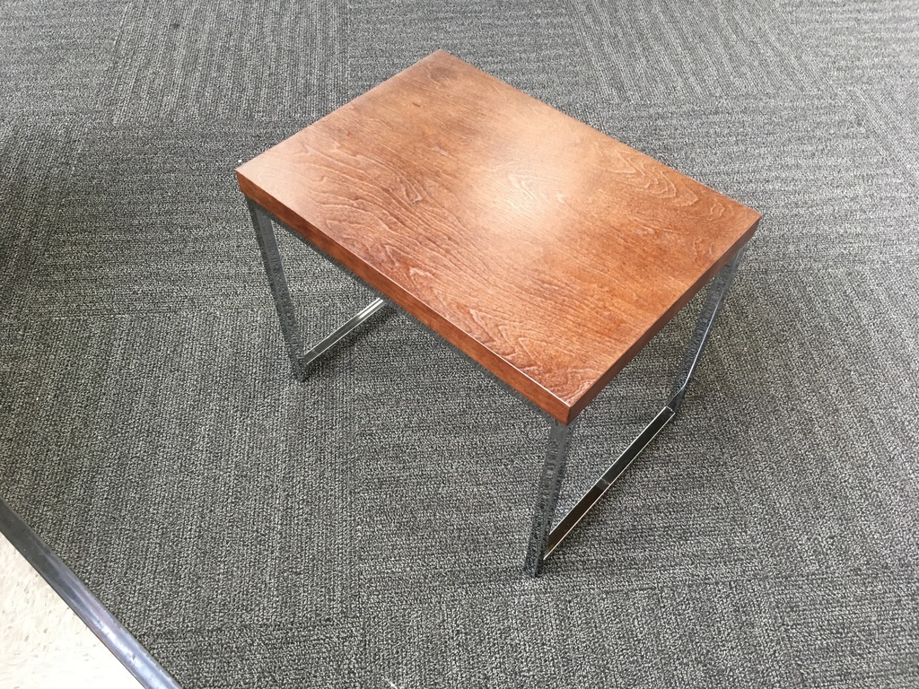 End Table walnut top list $239.00