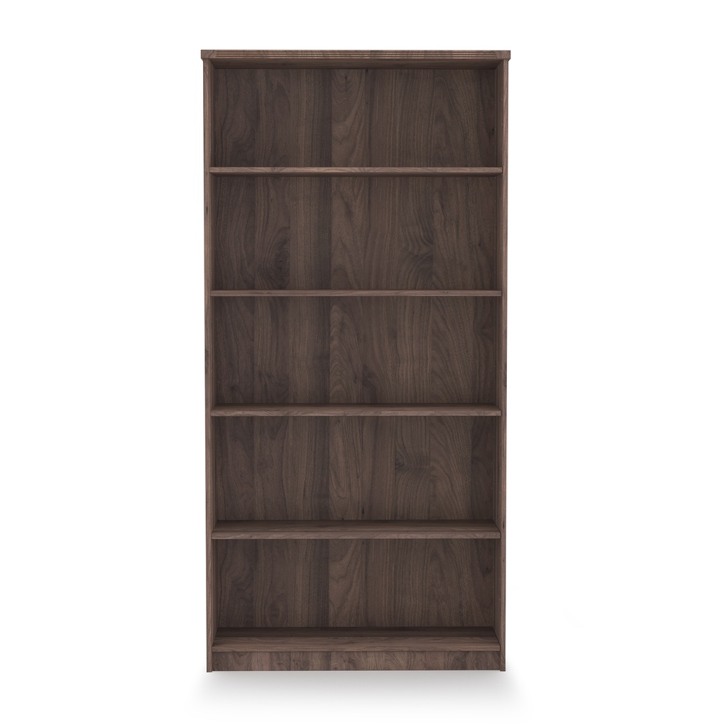 Euroline 69" Bookcase Walnut