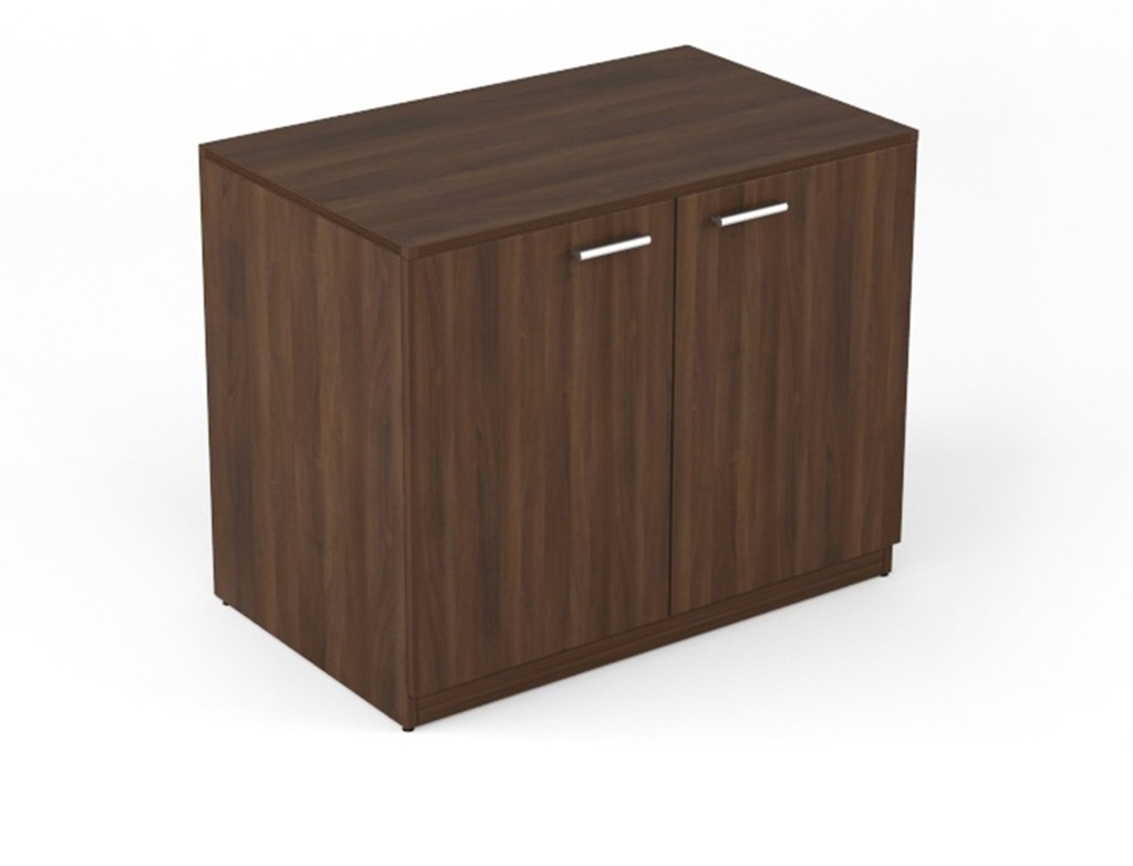 Euroline 36" storage cabinets w/ Lock walnut