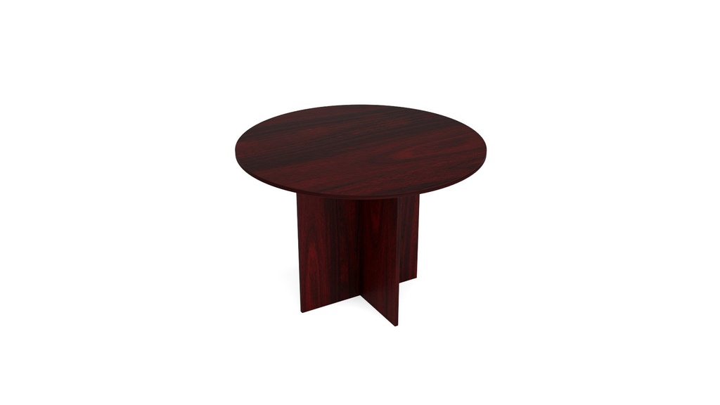 Euroline 42" Round Table Walnut