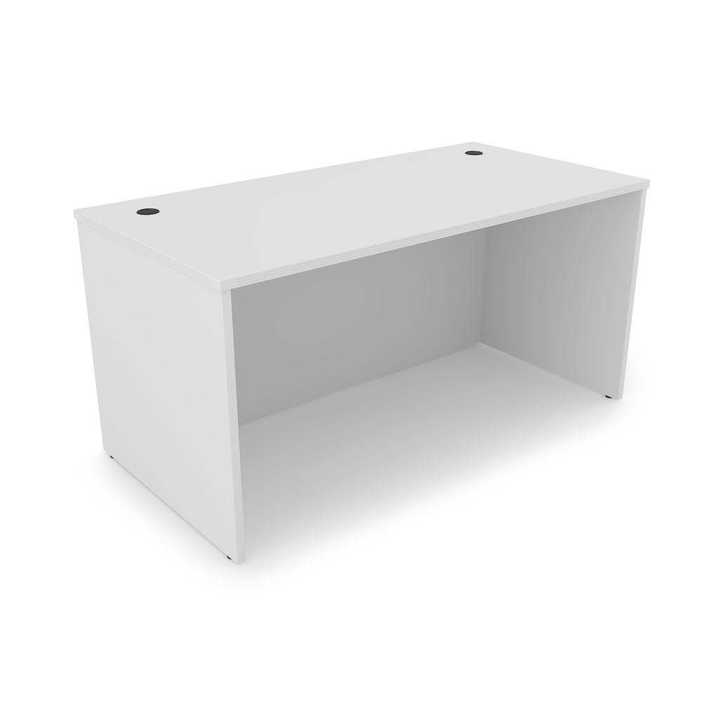 Euroline 30x66 desk shell White