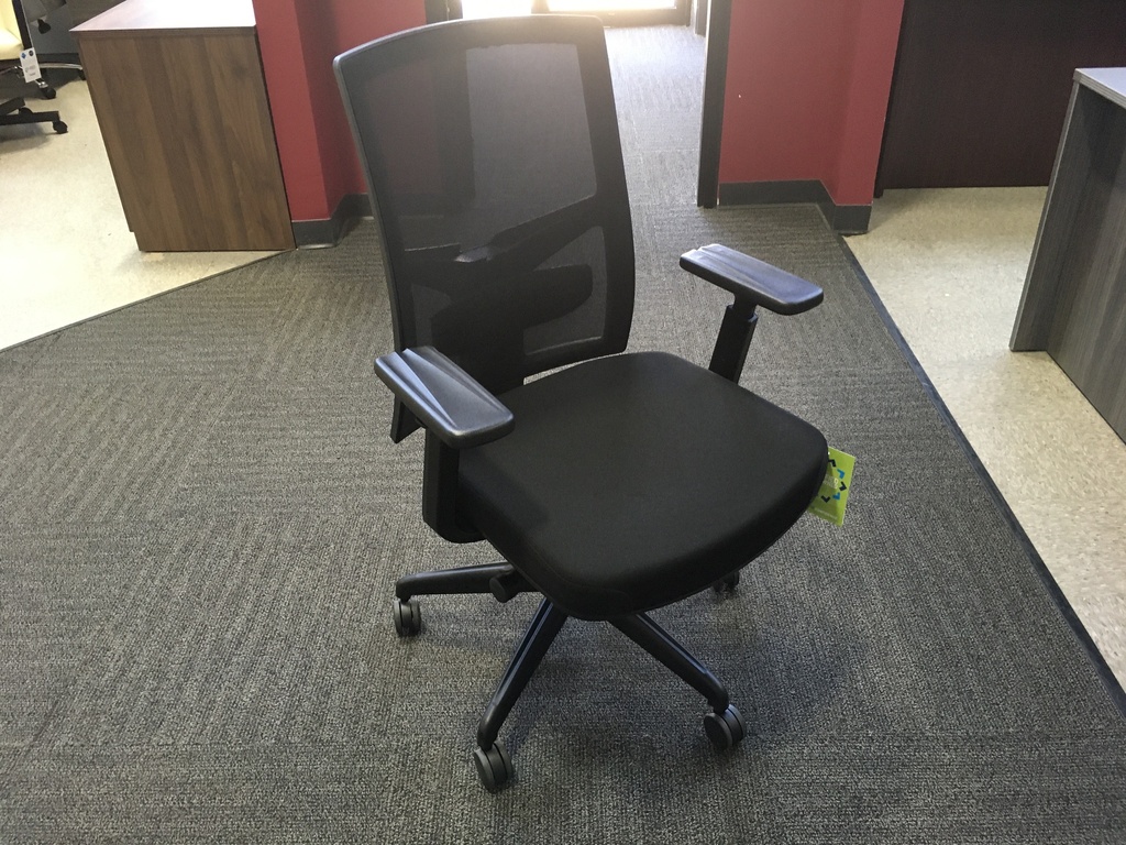 Euroline Black Mesh Back Task Chair