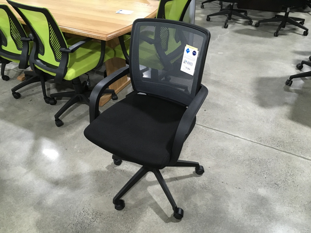 Mesh Back Conference Chair (black)