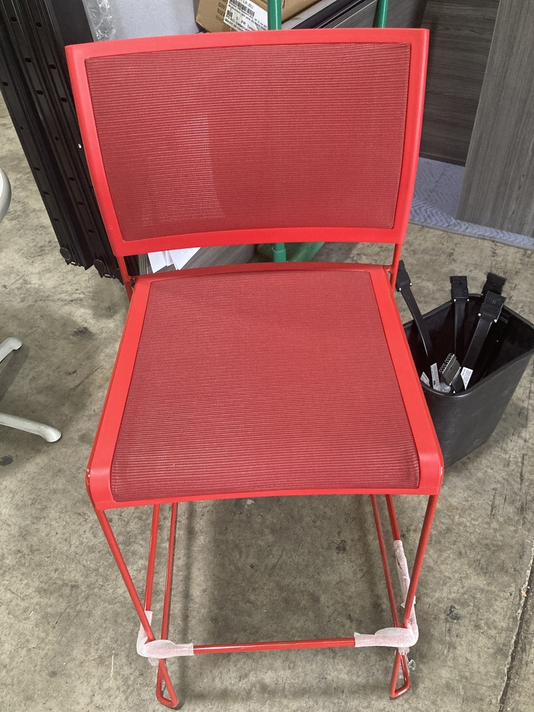 COE- Mesh Red Stool