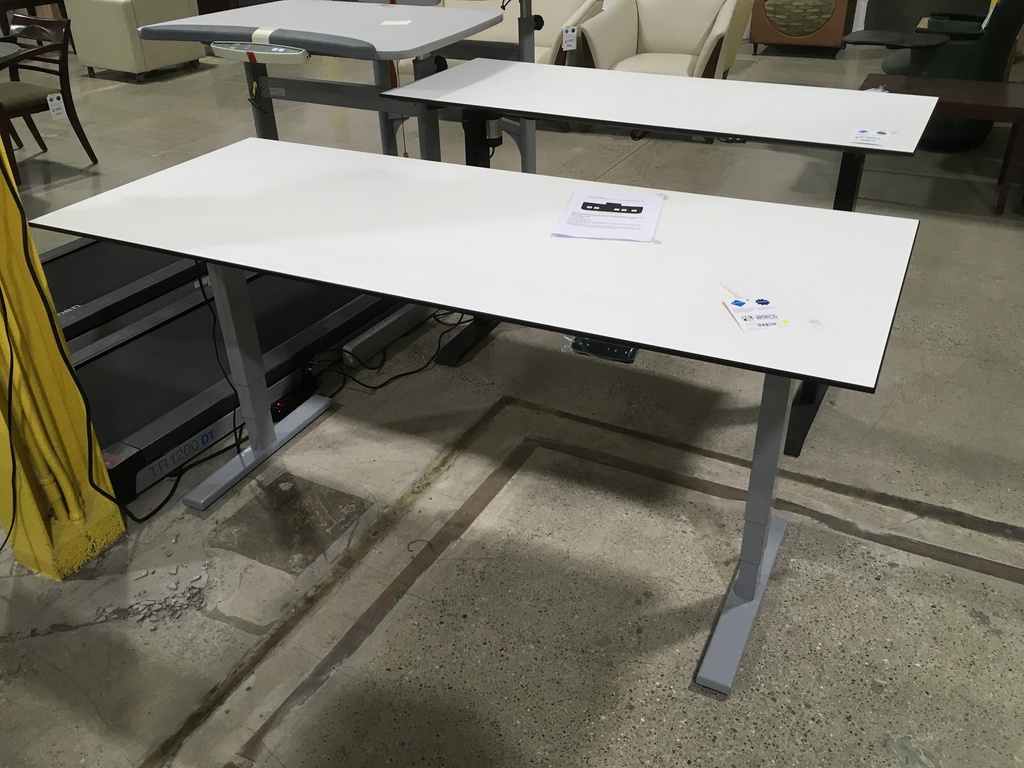 Euroline 30x72 Wht/Mo Sit/Stand "CVG"