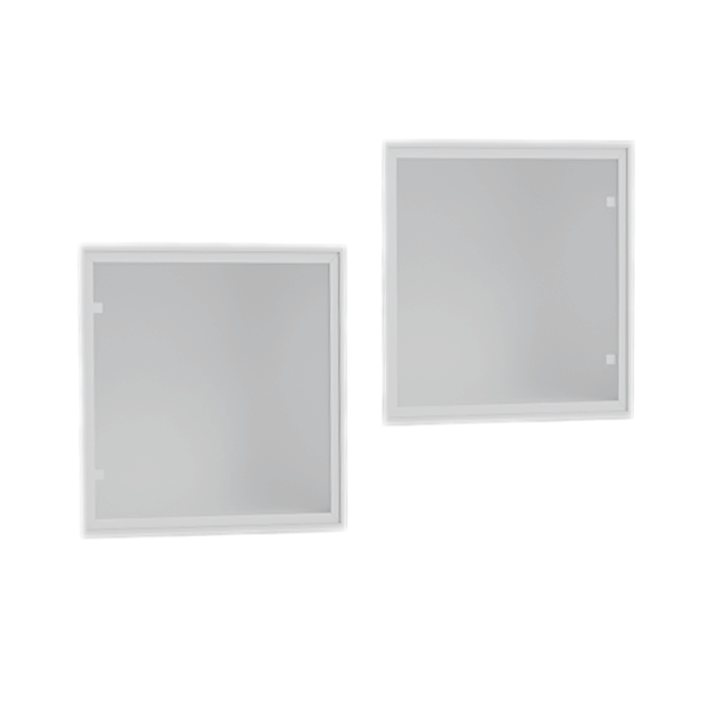 Euroline Open 71" Hutch glass doors (pair)