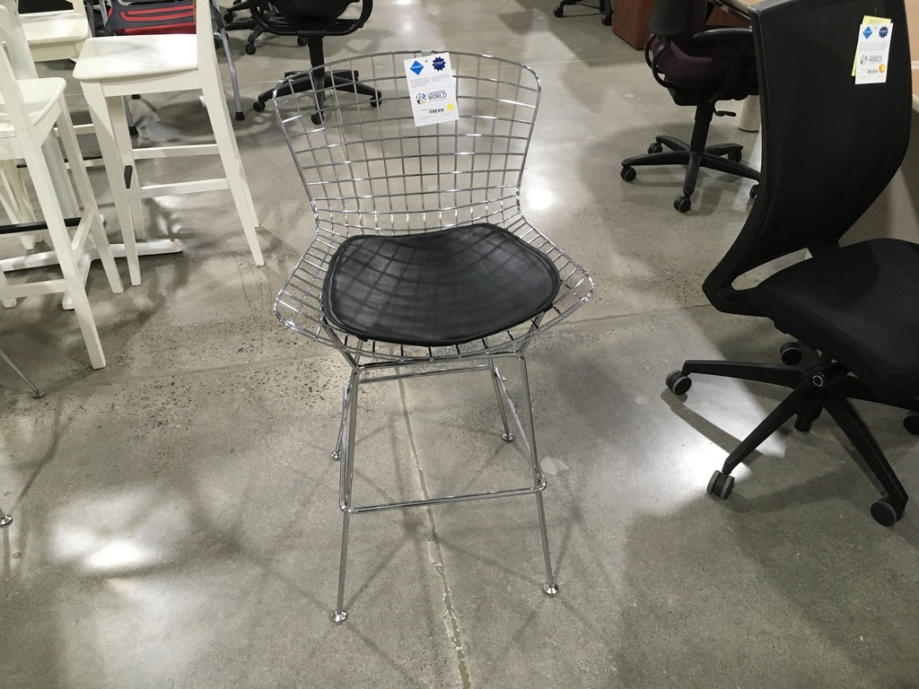 Chrome Wire Stools