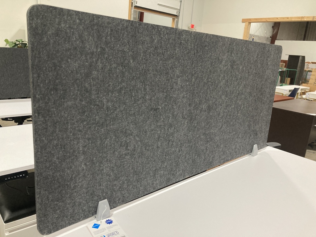 24x53 Dark Grey Divider Panels w/ 2 clamps