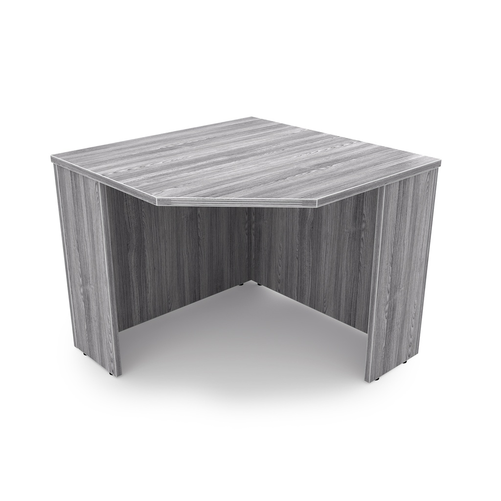 Euroline 36x36 Corner desk shell Grey