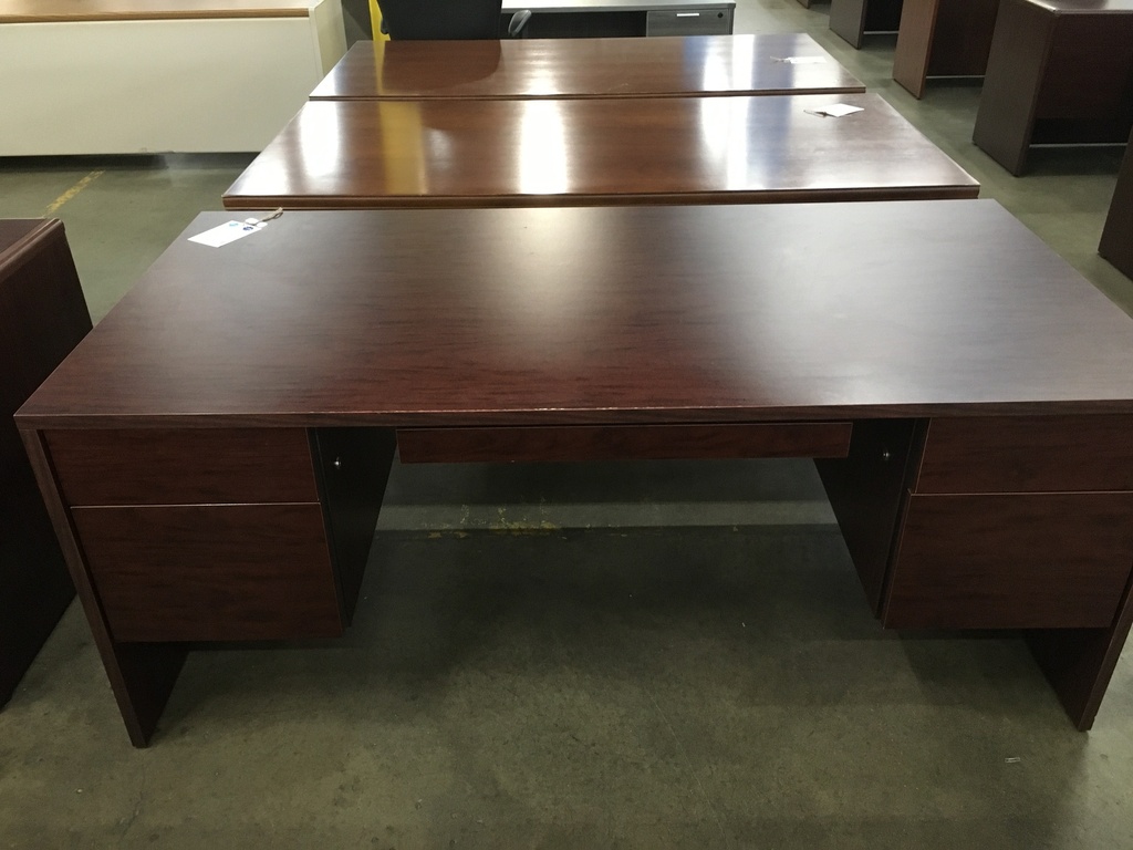 36x72 Dble Ped Desk