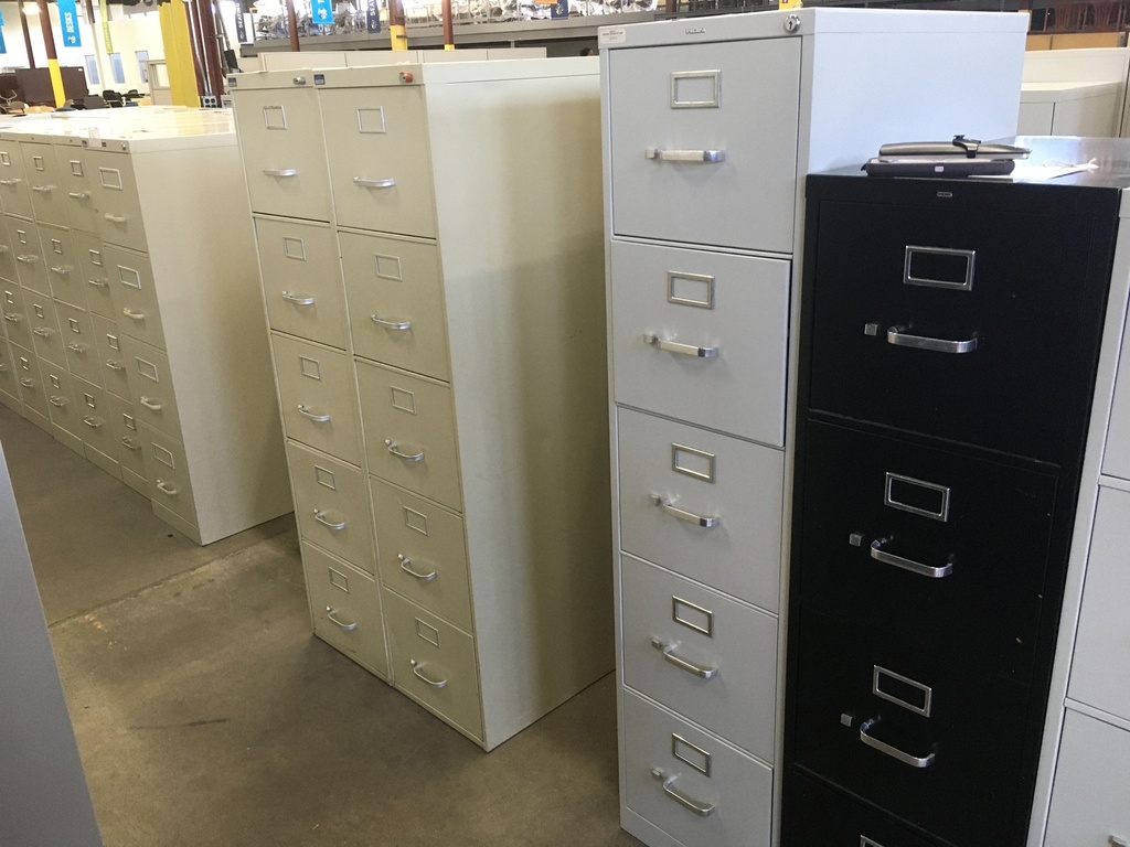 Hon (5) Drawer Vertical File (Light grey)