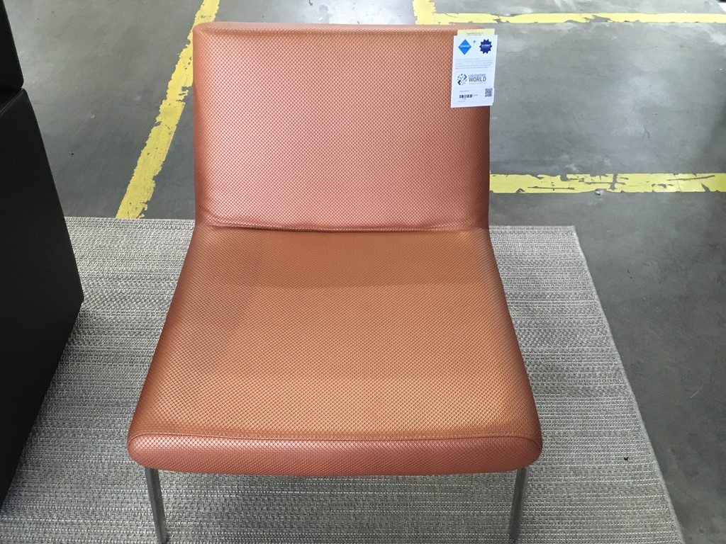 Orange Lounge Chair