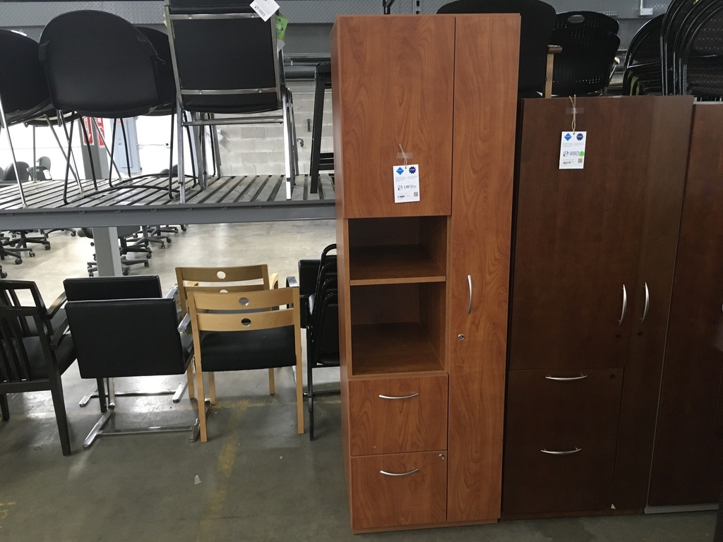 24x78 Storage Combo Cabinet cherry