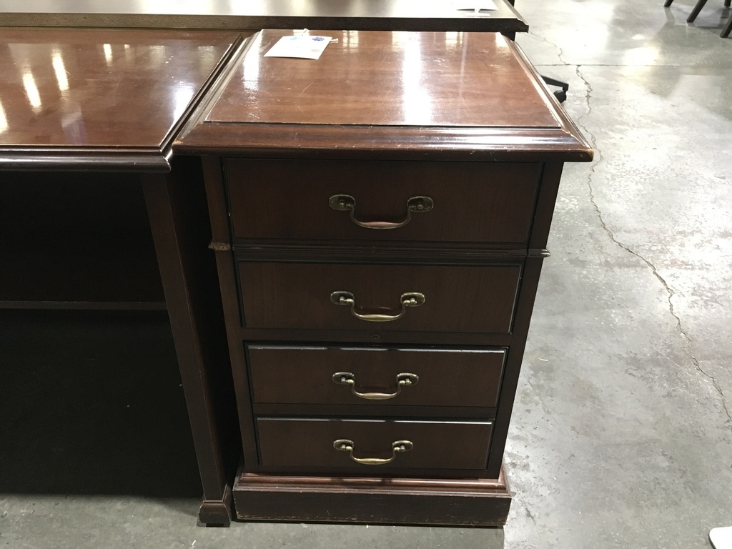 2 Drawer Vertical File Walnut