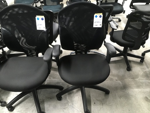 Black Global Seige Chair Mesh Back