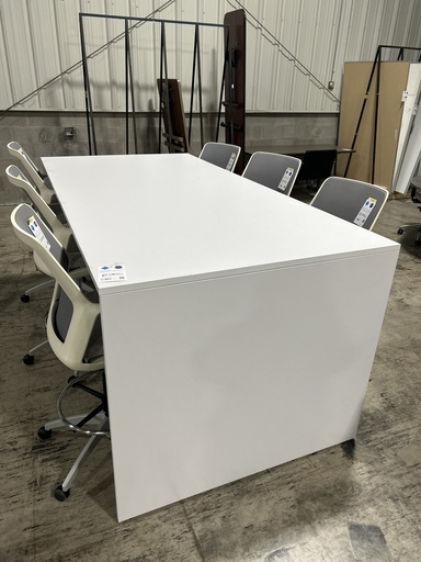 48x96 Conference Table White