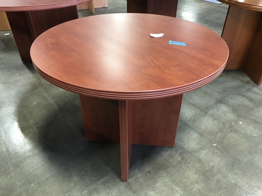 36" Cherry Round Conference Table